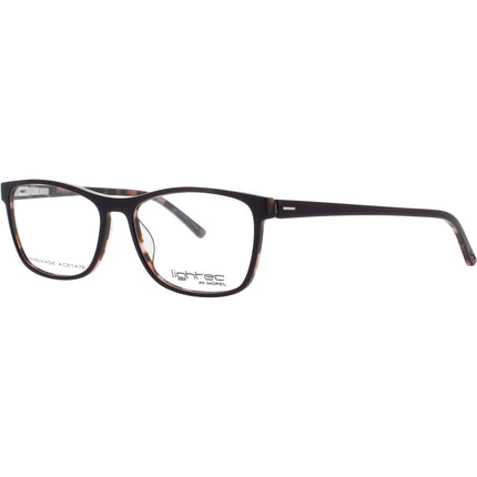 Lightec-Morel Men's Eyeglasses - Plum/Tortoise Plastic Full Rim Frame | 7670L PT023 ,