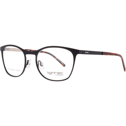 Lightec-Morel Men's Eyeglasses - Black/Brown Tortoise Full Rim Frame | 8258L ND070 ,