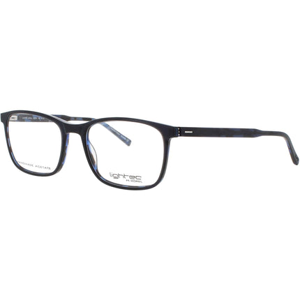 Lightec-Morel Men's Eyeglasses - Black/Blue Tortoise Acetate Frame | 30003L NT30 ,