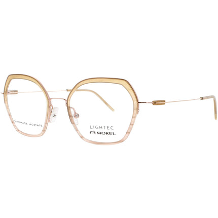 Lightec-Morel Men's Eyeglasses - Brown Acetate Full Rim Frame | 30182L MP03 ,