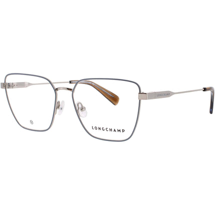 Longchamp Women's Eyeglasses - Light Gold Metal Full Rim Frame | LO2164 715 ,