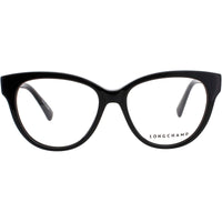 Longchamp Women's Eyeglasses - Cat Eye Black Acetate Full Rim Frame | LO2698 001 ,