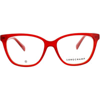 Longchamp Women's Eyeglasses - Square Red Acetate Full Rim Frame | LO2715 600 ,