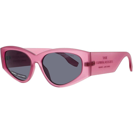 Marc Jacobs Women's Sunglasses - Matte Pink Full Rim Frame | MARC 803/S 8KJ/IR ,