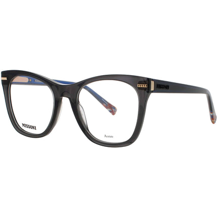 Missoni Women's Eyeglasses - Cat Eye Grey Acetate Full Rim Frame | MIS 0049 KB7 ,