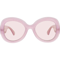 Moschino Women's Sunglasses - Pink Acetate Full Rim Frame | MOS162/S 35J/U1 ,