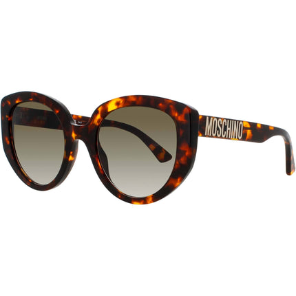 Moschino Women's Sunglasses - Havana Acetate Full Rim Frame | MOS173/S 086/9K ,