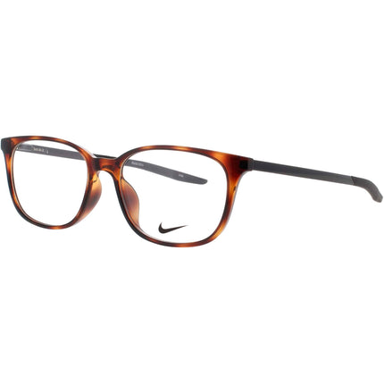 Nike Women's Eyeglasses - Soft Tortoise/Black Acetate Full Rim Frame | 7283 240 ,