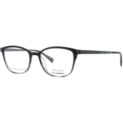 Nomad-Morel Unisex Eyeglasses - Square Black Acetate Full Rim Frame | 40042S SP01 ,