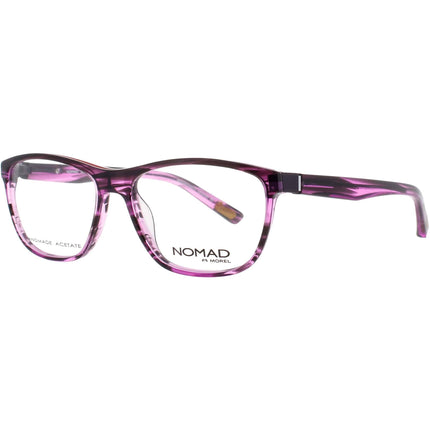 Nomad-Morel Women's Eyeglasses - Square Violet Acetate Full Rim Frame | 2369N PP012 ,
