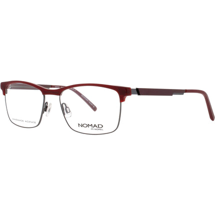 Nomad-Morel Women's Eyeglasses - Square Red Acetate Full Rim Frame | 40014N RG04 ,