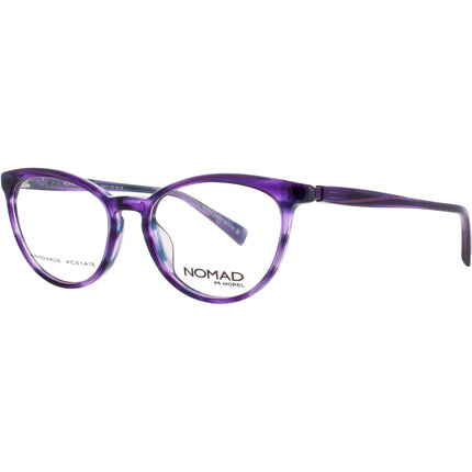 Nomad-Morel Women's Eyeglasses - Cat Eye Purple Acetate Full Rim Frame | 40037N PN04 ,