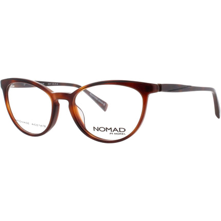 Nomad-Morel Women's Eyeglasses - Cat Eye Brown Acetate Full Rim Frame | 40037N SP05 ,