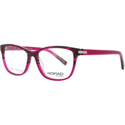 Nomad-Morel Women's Eyeglasses - Square Purple Acetate Full Rim Frame | 2884N PP025 ,
