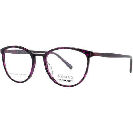 Nomad-Morel Women's Eyeglasses - Purple/Black Acetate Full Rim Frame | 40048N SP20 ,