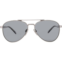 Prada Men's Sunglasses - Aviator Silver Metal Full Rim Frame | PR A58S 1BC175 ,