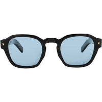 Prada Unisex Sunglasses - Square Black/Gold Acetate Full Rim Frame | PR A16S 16K04D ,