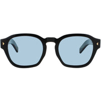 Prada Women's Sunglasses - Black/Gold Acetate Full Rim Frame | PR A16SF 16K04D ,