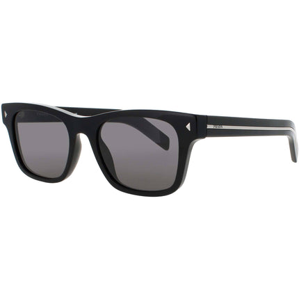 Prada Women's Sunglasses - Black/Silver Acetate Full Rim Frame | PR A17S 16K731 ,