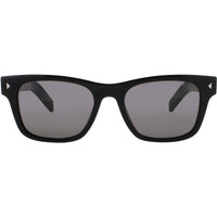 Prada Women's Sunglasses - Black/Silver Acetate Full Rim Frame | PR A17S 16K731 ,