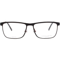 Prodesign Men's Eyeglasses - Square Matte Black Titanium Full Rim Frame | 1449 6021 ,
