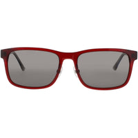 Prodesign Men's Sunglasses - Transparent Red Acetate Full Rim Frame | FLASH 2 4025 ,