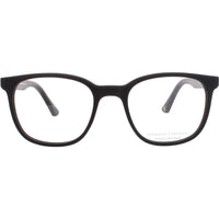 Prodesign Unisex Eyeglasses - Matte Dark Black Acetate Full Rim Frame | 4788 6031 ,