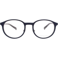 Prodesign Unisex Eyeglasses - Round Matte Navy Acetate Full Rim Frame | 6621 1 9121 ,