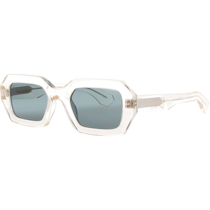 Prodesign Unisex Sunglasses - Light Champagne Acetate Frame | MALACHITE 1515 ,