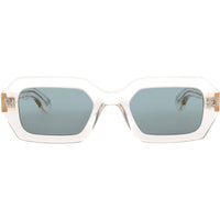 Prodesign Unisex Sunglasses - Light Champagne Acetate Frame | MALACHITE 1515 ,
