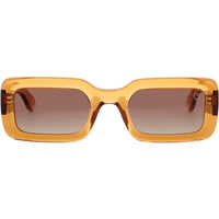 Prodesign Unisex Sunglasses - Transparent Brown Acetate Frame | MOONSTONE 5025 ,