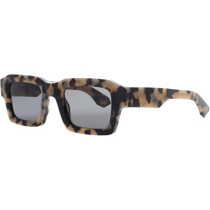 Prodesign Unisex Sunglasses - Square Tortoise Acetate Full Rim Frame | LAPIS 5424 ,