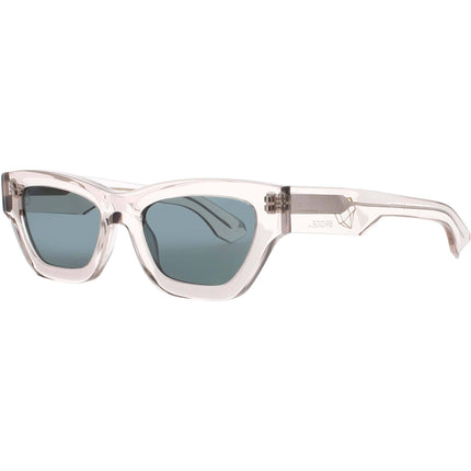 Prodesign Unisex Sunglasses - Transparent Light Grey Acetate Frame | TIGEREYE 6515 ,
