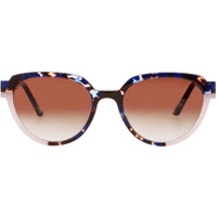 Prodesign Women's Sunglasses - Oval Blue Acetate Full Rim Frame | SOMMER 1 9024 ,