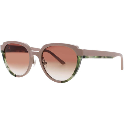 Prodesign Women's Sunglasses - Oval Creme Acetate Full Rim Frame | SOMMER 1 N 1422 ,