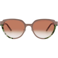 Prodesign Women's Sunglasses - Oval Creme Acetate Full Rim Frame | SOMMER 1 N 1422 ,