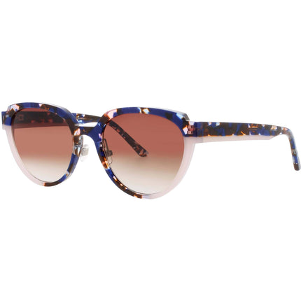 Prodesign Women's Sunglasses - Oval Blue Acetate Full Rim Frame | SOMMER 1 N 9024 ,