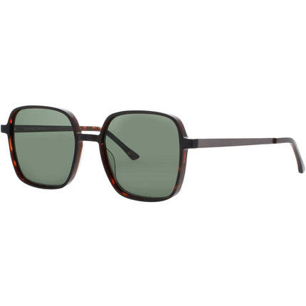 Prodesign Women's Sunglasses - Havana Acetate Full Rim Frame | EXTRUSION 2 5522 ,