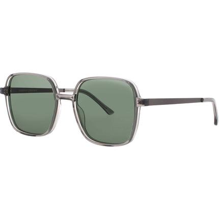 Prodesign Women's Sunglasses - Transparent Grey Acetate Frame | EXTRUSION 2 6525 ,