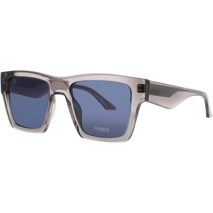 Quay Men's Sunglasses - Square Grey Acetate Full Rim Frame | FAST LANE 78617 ,