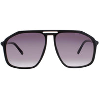 Quay Men's Sunglasses - Navigator Black Acetate Full Rim Frame | STUDIO SESH 78618 ,