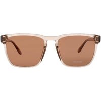 Quay Men's Sunglasses - Square Oatmeal Acetate Full Rim Frame | UNPLUGGED 78614 ,