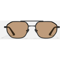 Quay Unisex Sunglasses - Navigator Matte Black Metal Full Rim Frame | EN ROUTE 76827 ,