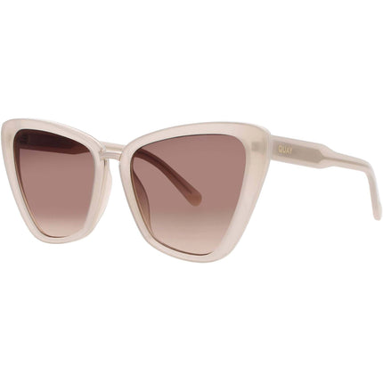 Quay Women's Sunglasses - Bone Acetate/Metal Full Rim Frame | ALL TALK 78634 ,