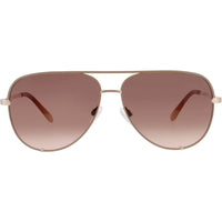 Quay Women's Sunglasses - Aviator Chamomile Metal Frame | HIGH KEY EXTRA LARGE 77710 ,