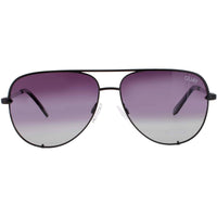 Quay Women's Sunglasses - Aviator Black Metal Full Rim Frame | HIGH KEY MINI 61676 ,