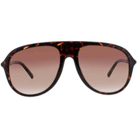 Quay Women's Sunglasses - Aviator Dark Tortoise Acetate Frame | CHART TOPPER 78643 ,