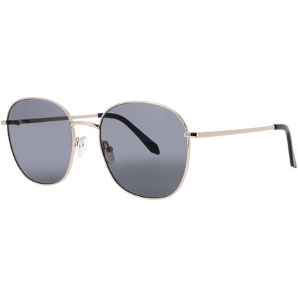 Quay Women's Sunglasses - Square Shape Gold Metal Full Rim Frame | JEZABELL 10225 ,