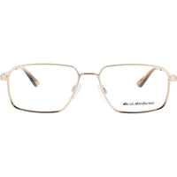 Quiksilver Men's Eyeglasses - Matte Gold Metal Rectangular Shape Frame | QS1014 MGLD ,