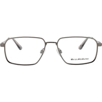 Quiksilver Men's Eyeglasses - Matte Gunmetal Metal Rectangular Frame | QS1014 MGUN ,
